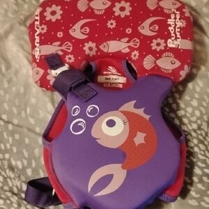 Stearns Puddle Jumper Kids Swim Vest - Red and Purple